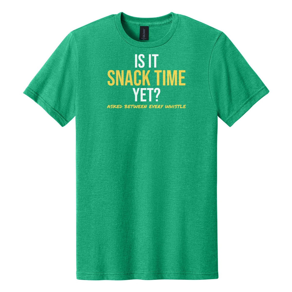Is It Snack Time Yet tee in Kelly Mist