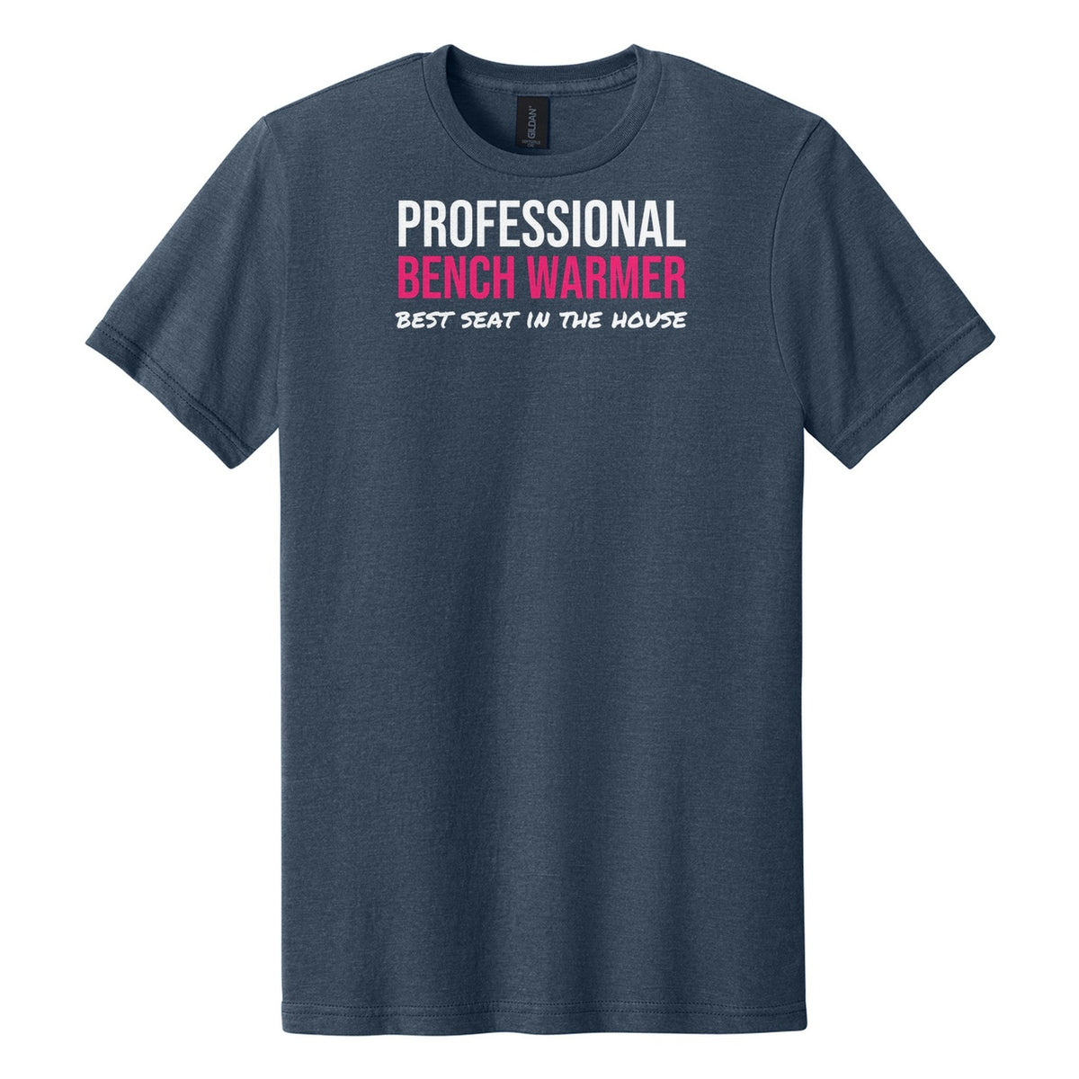 Professional Bench Warmer tee in Navy Mist