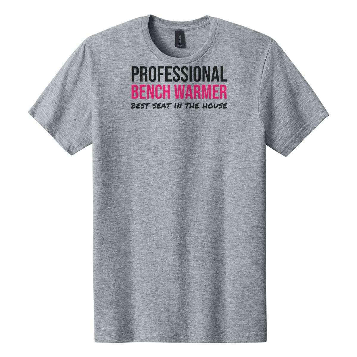 Professional Bench Warmer tee in Ring Spun Sport Grey