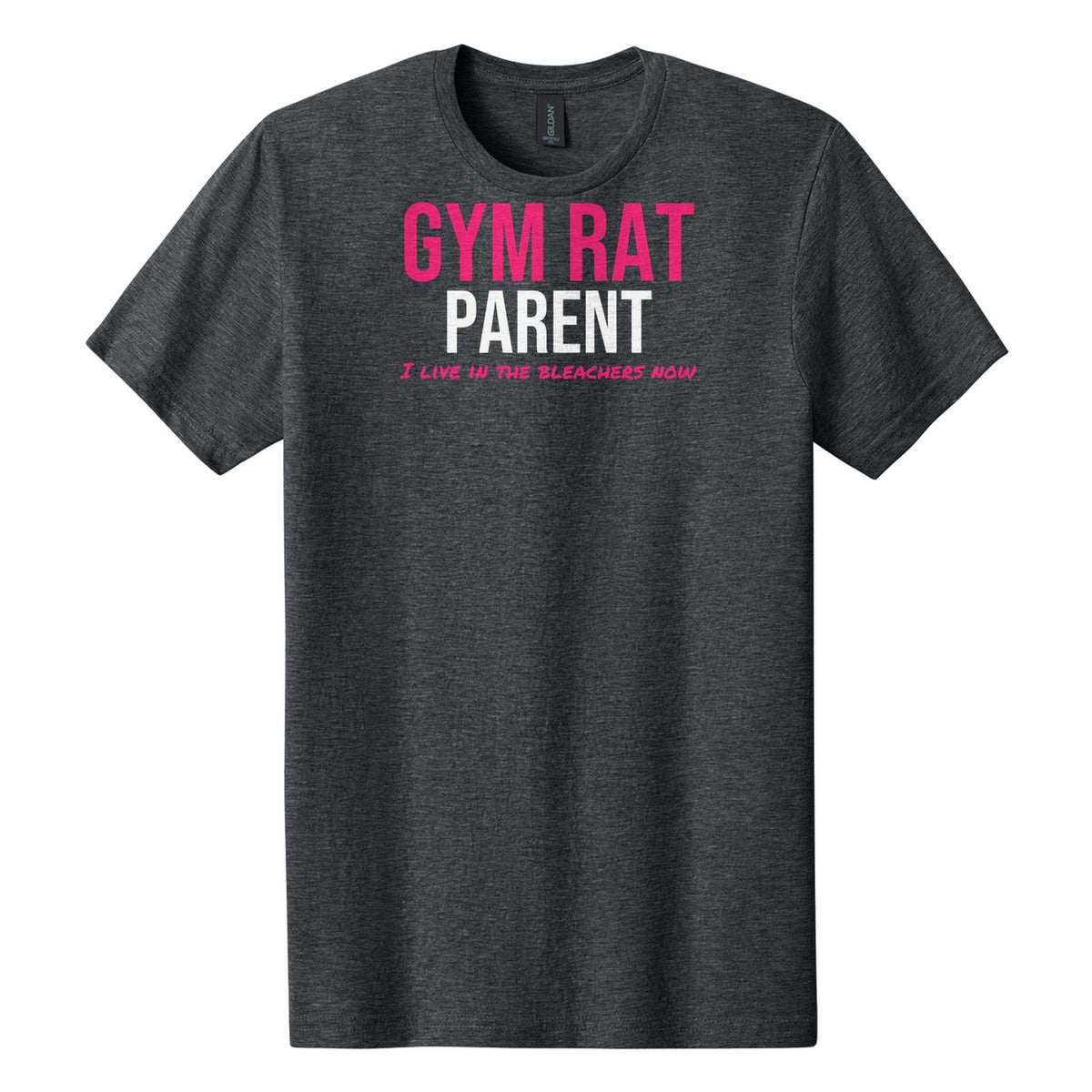 Gym Rat Parent tee in Dark Heather