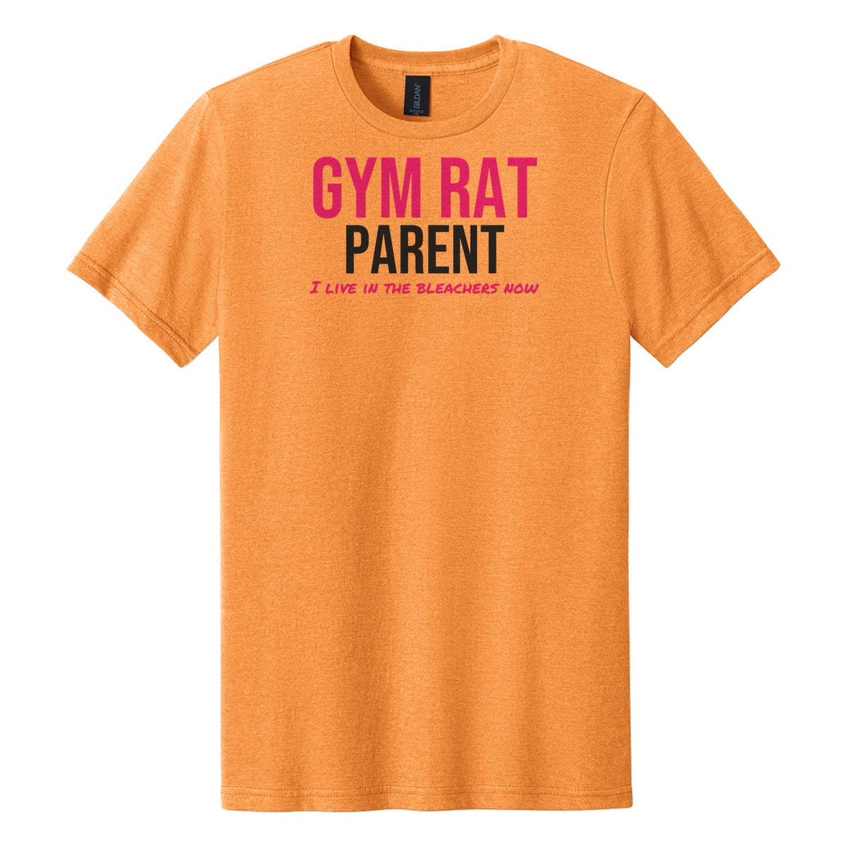Gym Rat Parent tee in Tangerine Mist