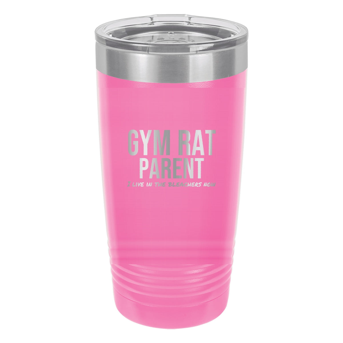 Gym Rat Parent tumbler in Pink