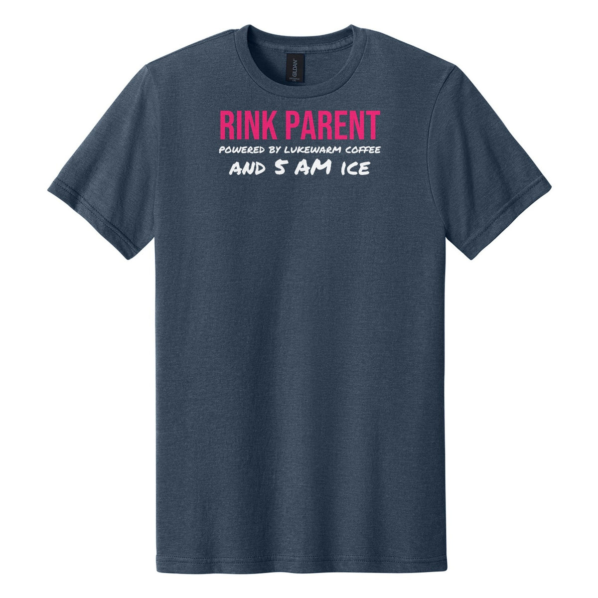 Rink Parent tee in Navy Mist