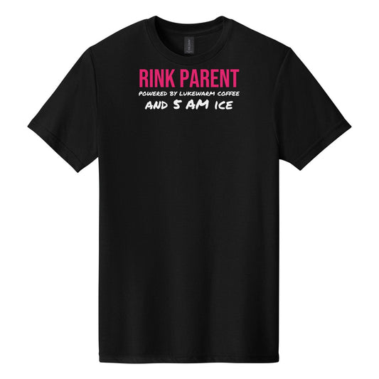 Rink Parent tee in Pitch Black