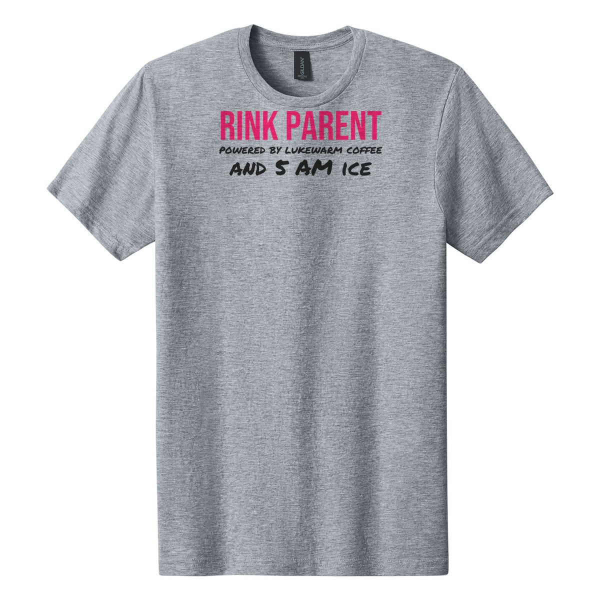 Rink Parent tee in Ring Spun Sport Grey