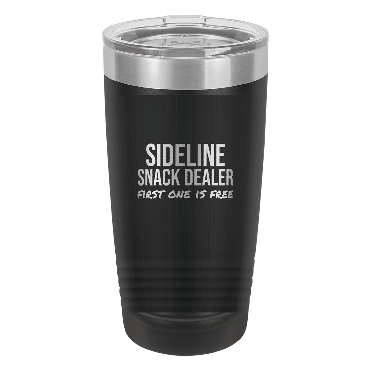 Sideline Snack Dealer tumbler in Black
