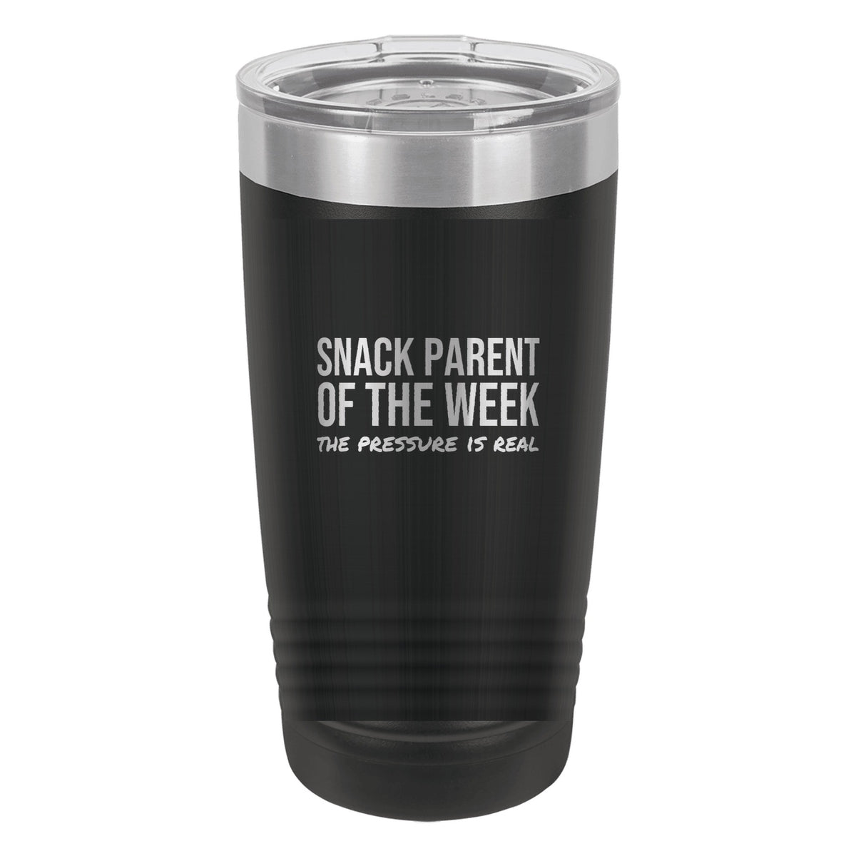 Snack Parent Of The Week tumbler in Black