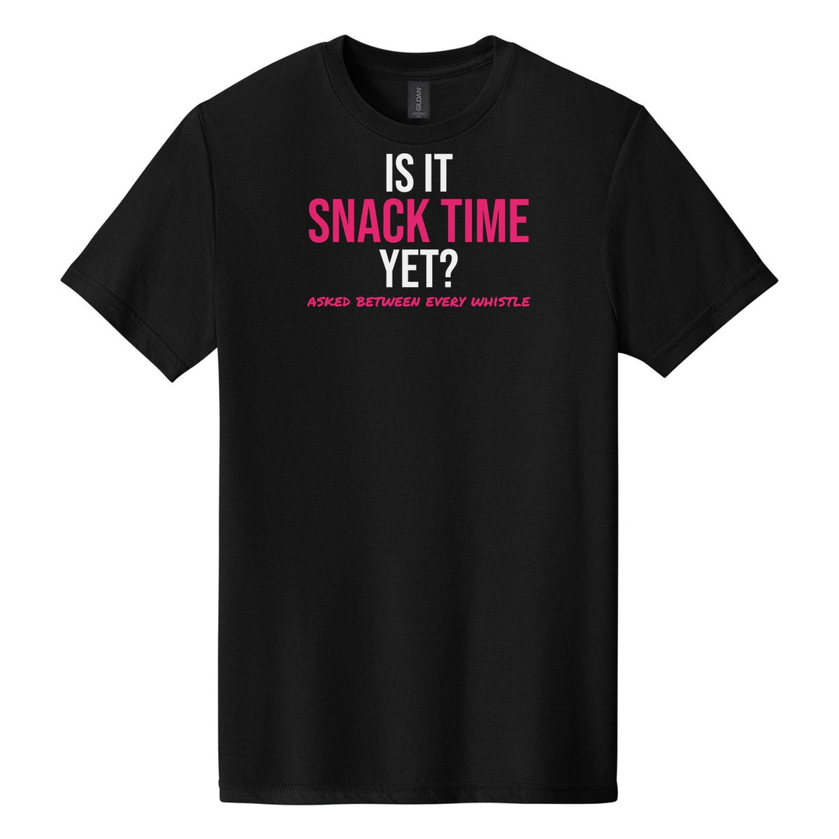 Is It Snack Time Yet tee in Pitch Black