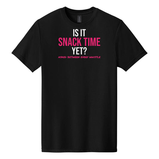 Is It Snack Time Yet tee in Pitch Black